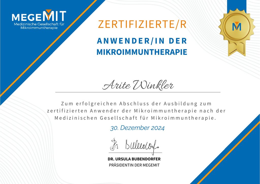 MeGeMIT – Medizinische Gesellschaft für Mikroimmuntherapie